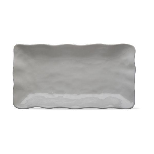 Picture of formoso deep rectangular platter - white