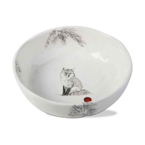 Picture of winter sketches fox bowl - multi