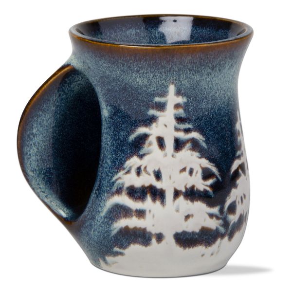 Picture of forest left handwarmer mug+ - midnight blue