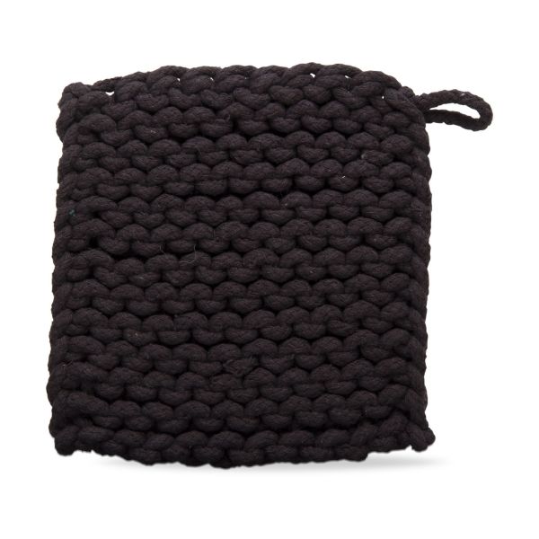 Picture of crochet trivet - black