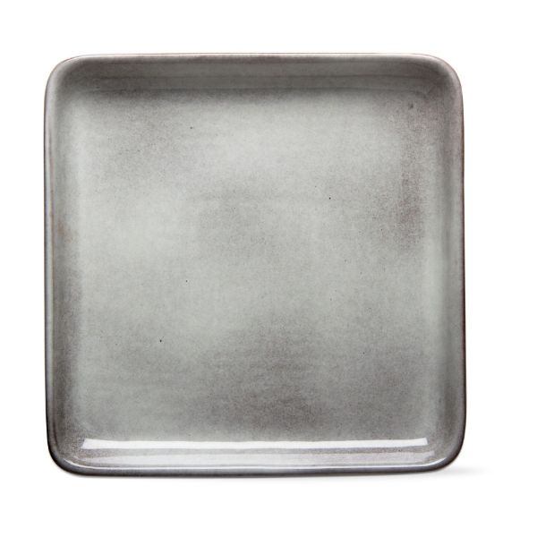 Picture of stinson square plate large - light gray
