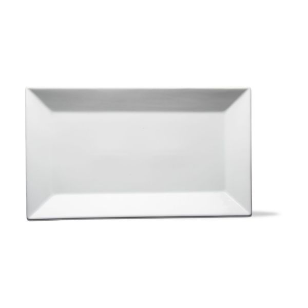 Picture of whiteware 18 inch rectangular serving platter - white