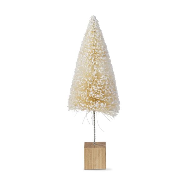 Picture of snowy bottle brush tree small - white, multi