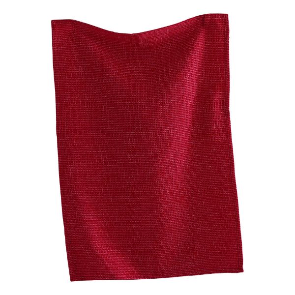 Picture of tag classic waffle weave dishtowel - red