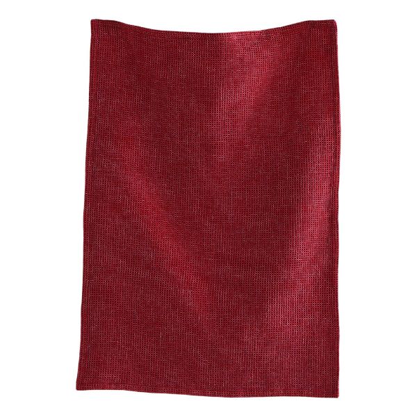 Picture of tag classic waffle weave dishtowel - rust