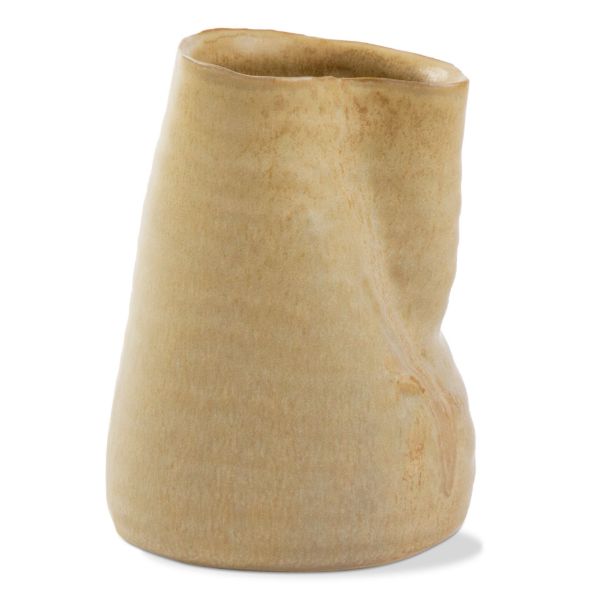 Picture of organic vase - khaki