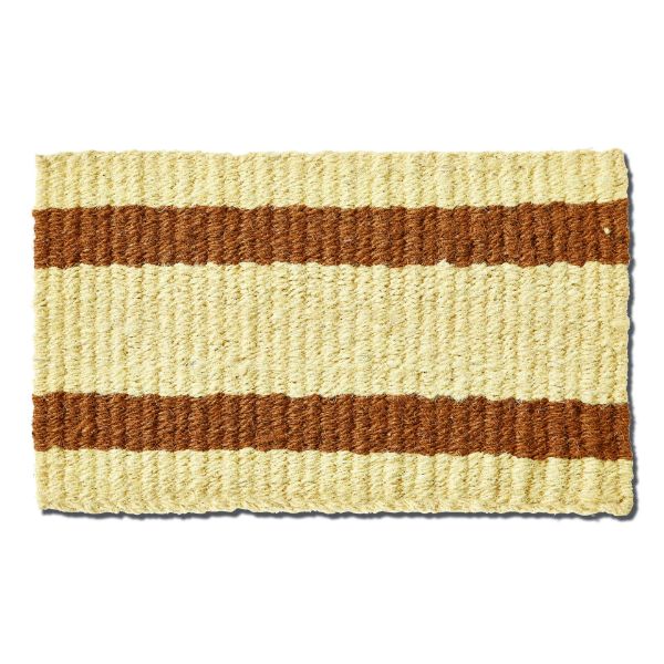 Picture of stripe hollander coir mat - natural
