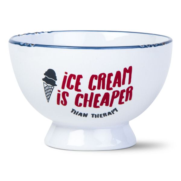 Picture of ice cream is cheaper bowl - multi