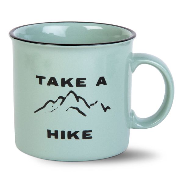 Picture of take a hike camper mug - green, multi