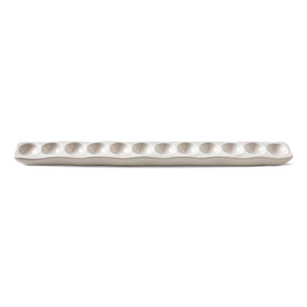Picture of formoso egg platter - white