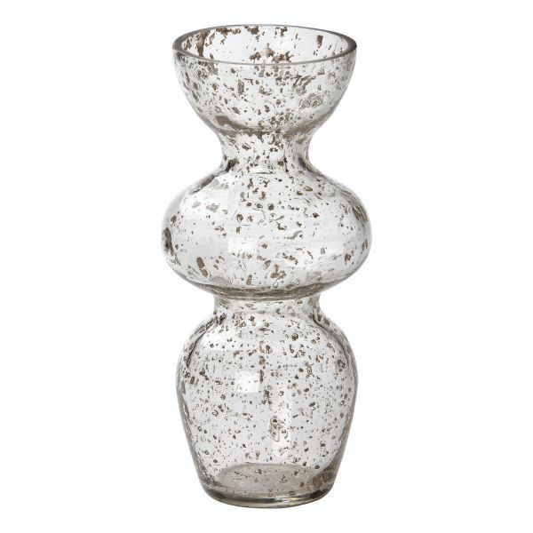 Picture of olivia pebble glass vase medium - clear
