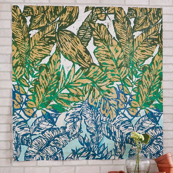 Picture of palm leaf wall art - multi