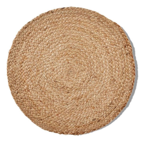 Picture of hemp braided placemat - natural