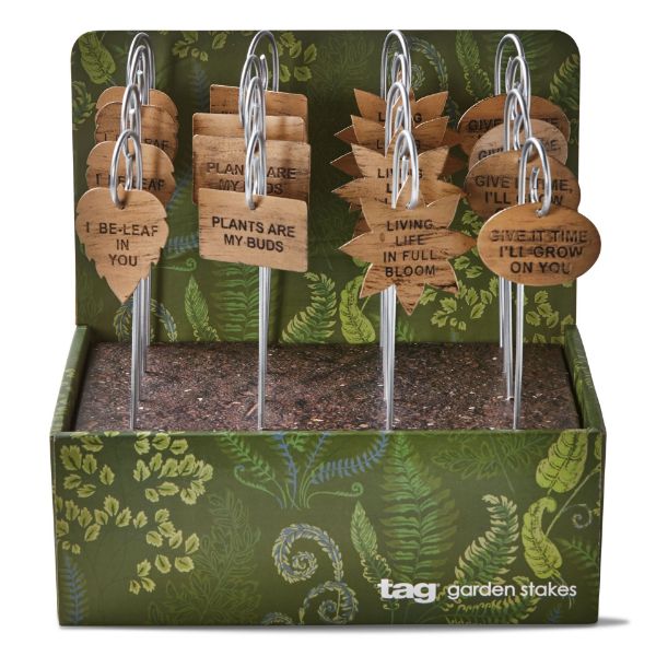Picture of garden stakes assortment of 16 & cdu - multi