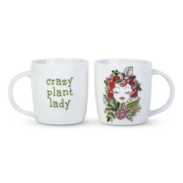Picture of crazy plant lady giftable mug - green, multi