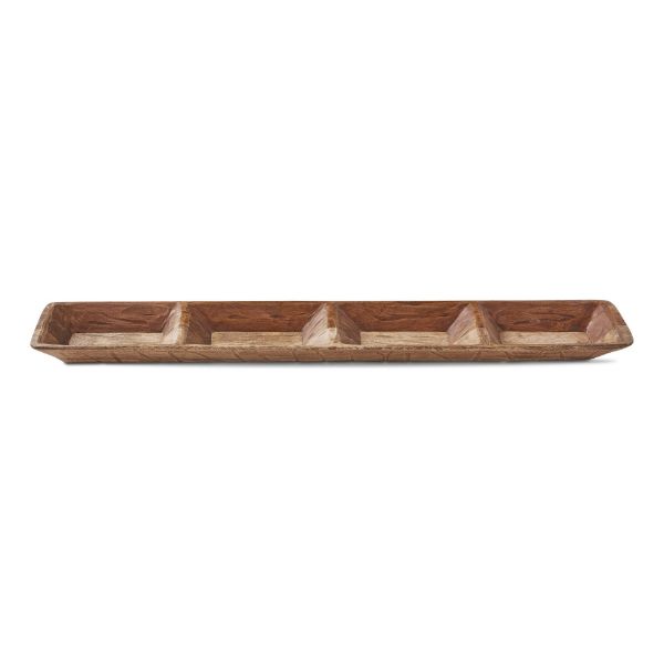 Picture of watermill divided tray - natural
