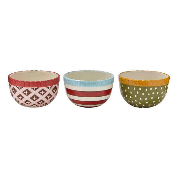 Picture of gnome bowl assortment of 3 - multi