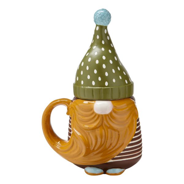 Picture of thor gnome lidded mug - multi