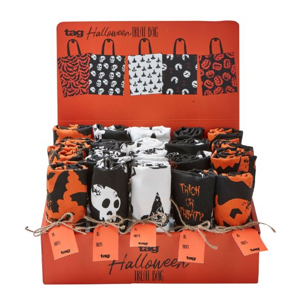 Picture of trick or treat bag assortment of 25 cdu - multi