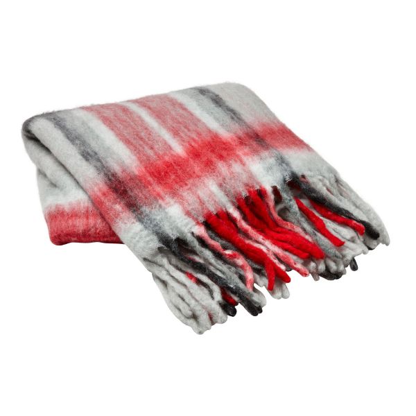 Picture of hearth & home mohair throw - gray