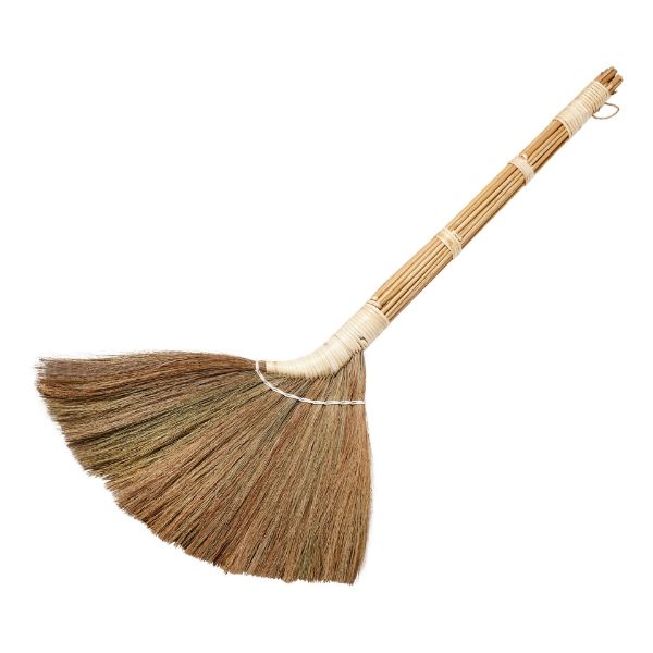 Picture of artisan natural broom decor small - natural
