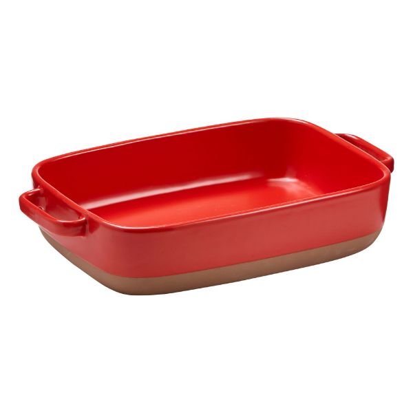 Picture of rectangular baker - red