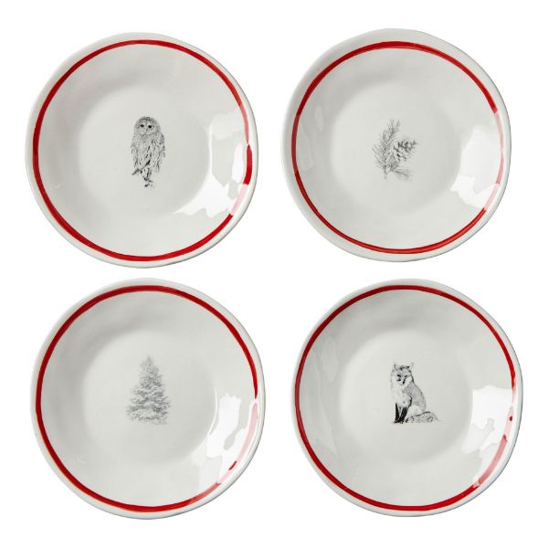 Picture of winter sketches dish assortment of 4 - multi