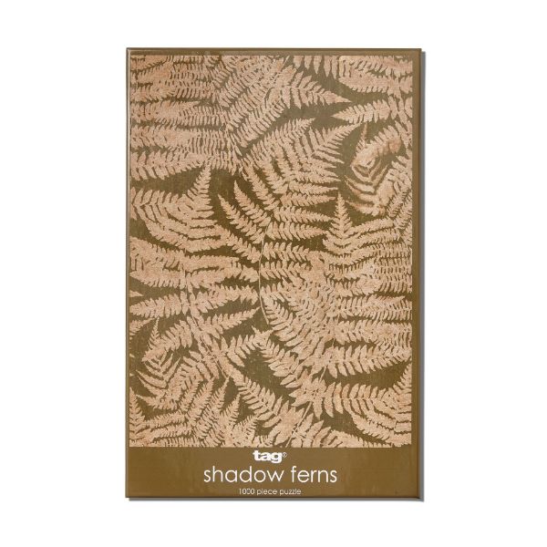 Picture of shadow fern puzzle - green, multi