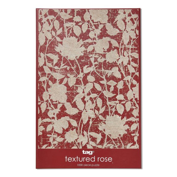 Picture of textured rose puzzle - red, multi