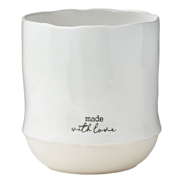 Picture of made with love utensil holder - white
