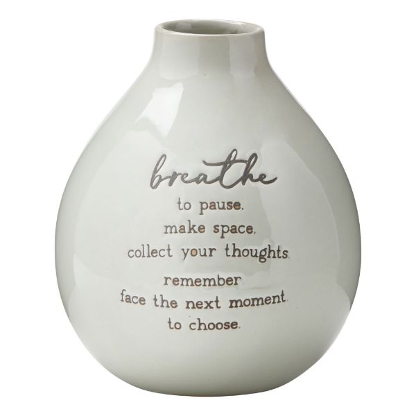 Picture of breathe bud vase - light gray