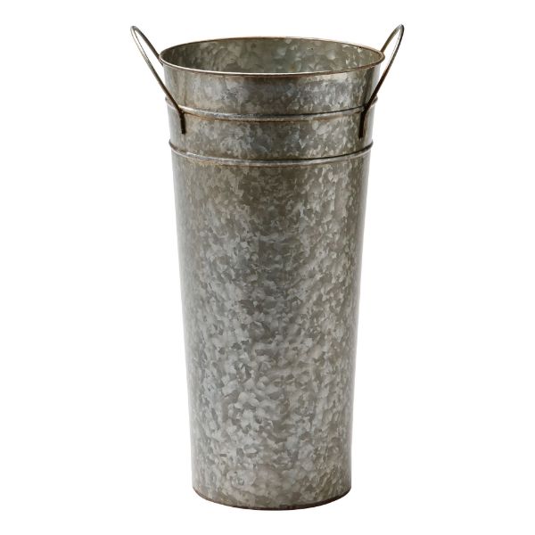 Picture of flower market bucket tall - galvanized