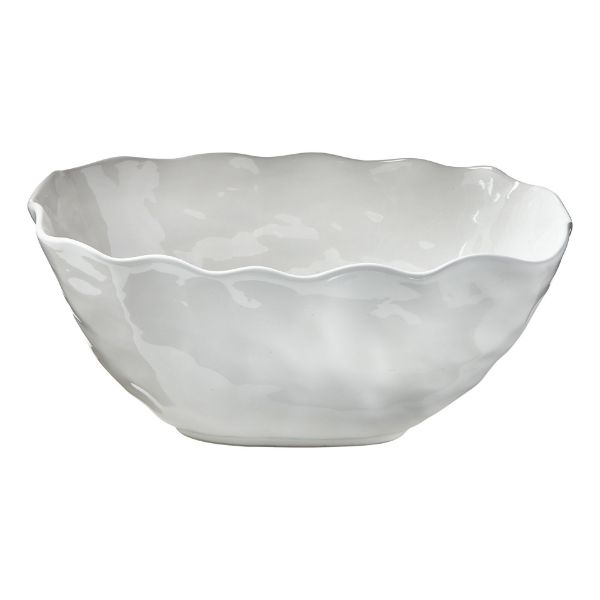 Picture of formoso oval entertain bowl - white