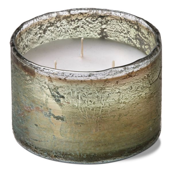 Picture of organic citro tomato candle short - light green