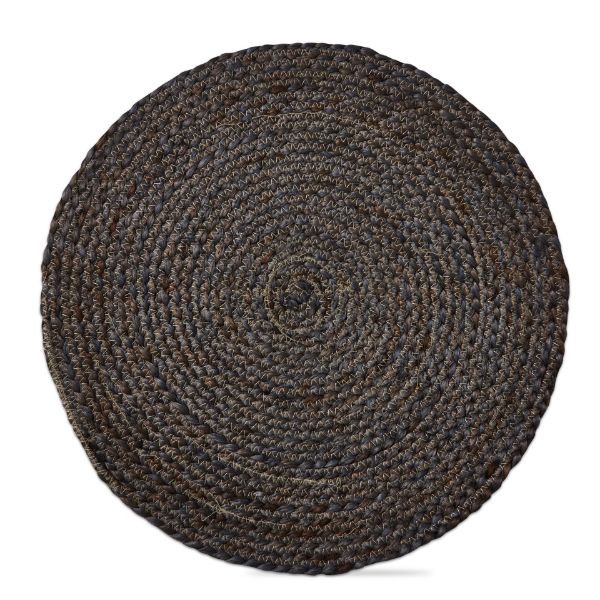 Picture of hemp braided placemat - blue denim