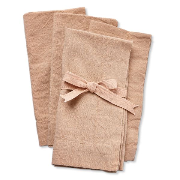 Picture of threads slub napkin set of 4 - blush