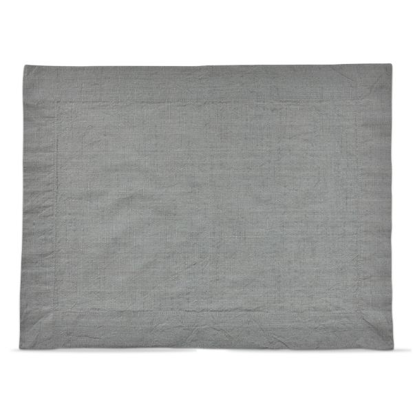Picture of threads slub placemat - light gray
