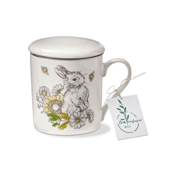 Picture of bunny infuser mug w lid set - multi