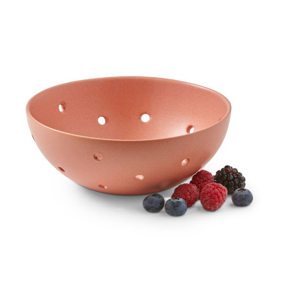 Picture of matte berry strainer - coral