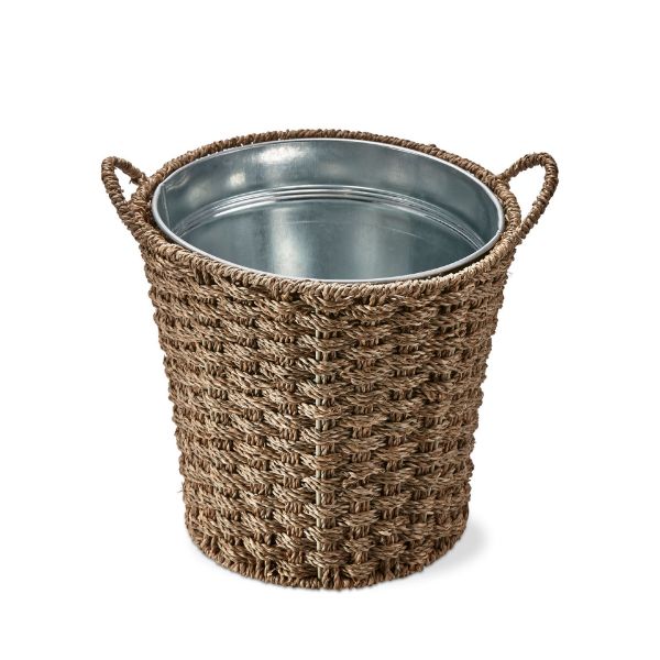 Picture of seagrass basketweave icebucket - natural
