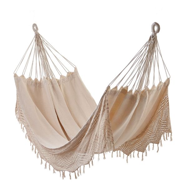 Picture of topanga crochet double size hammock - natural