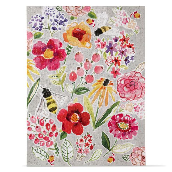 Picture of bee floral puzzle - multi
