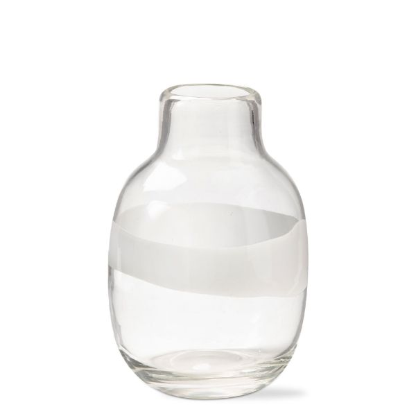 Picture of headlands vase small - white, multi