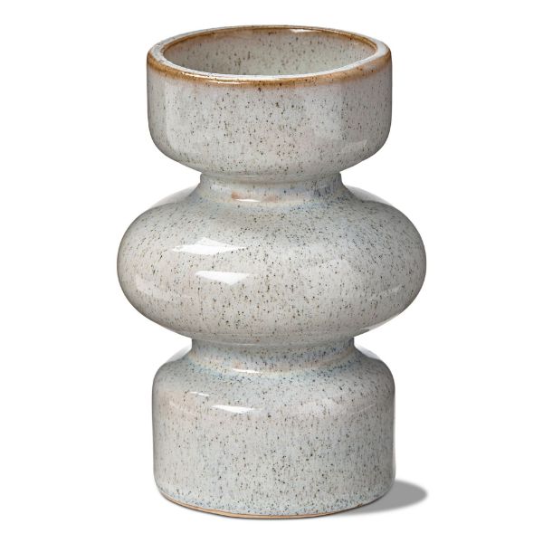 Picture of linea taper & tealight holder medium - taupe