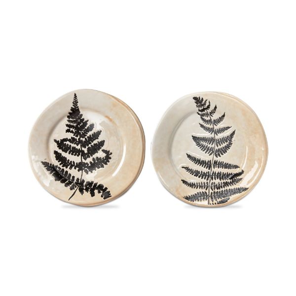 Picture of fern appetizer plate assortment of 2 - multi