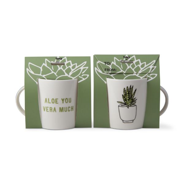 Picture of aloe you vera much giftable mug - green, multi