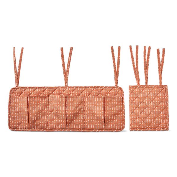 Picture of crescent moon pocket organizer - terracotta