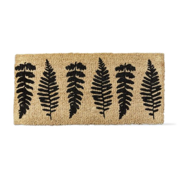 Picture of fern estate coir mat - black, multi