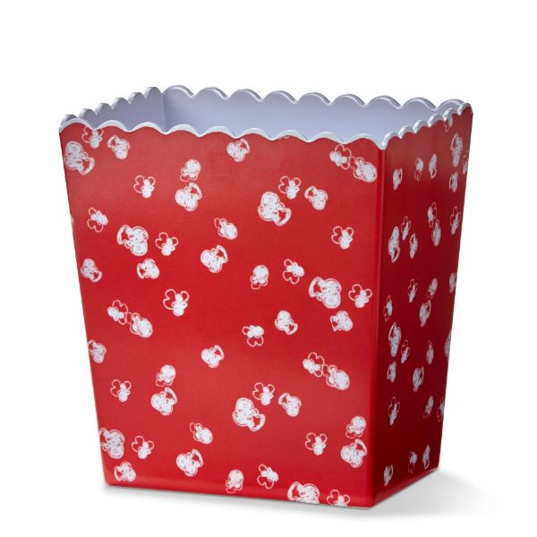Picture of popcorn pop melamine box - red, multi