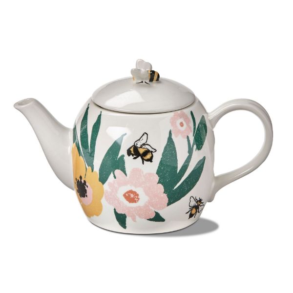 Picture of bee blossom teapot - multi